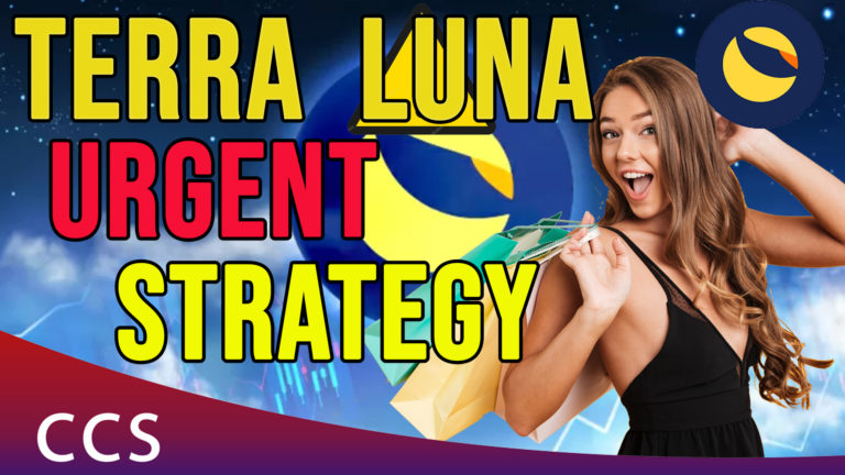 My TERRA LUNA Urgent STRATEGY