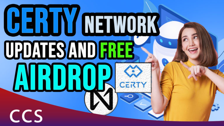 Certy Network Airdrop - CeSocial Update