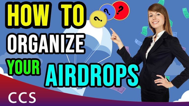 How To Organize Your Airdrops