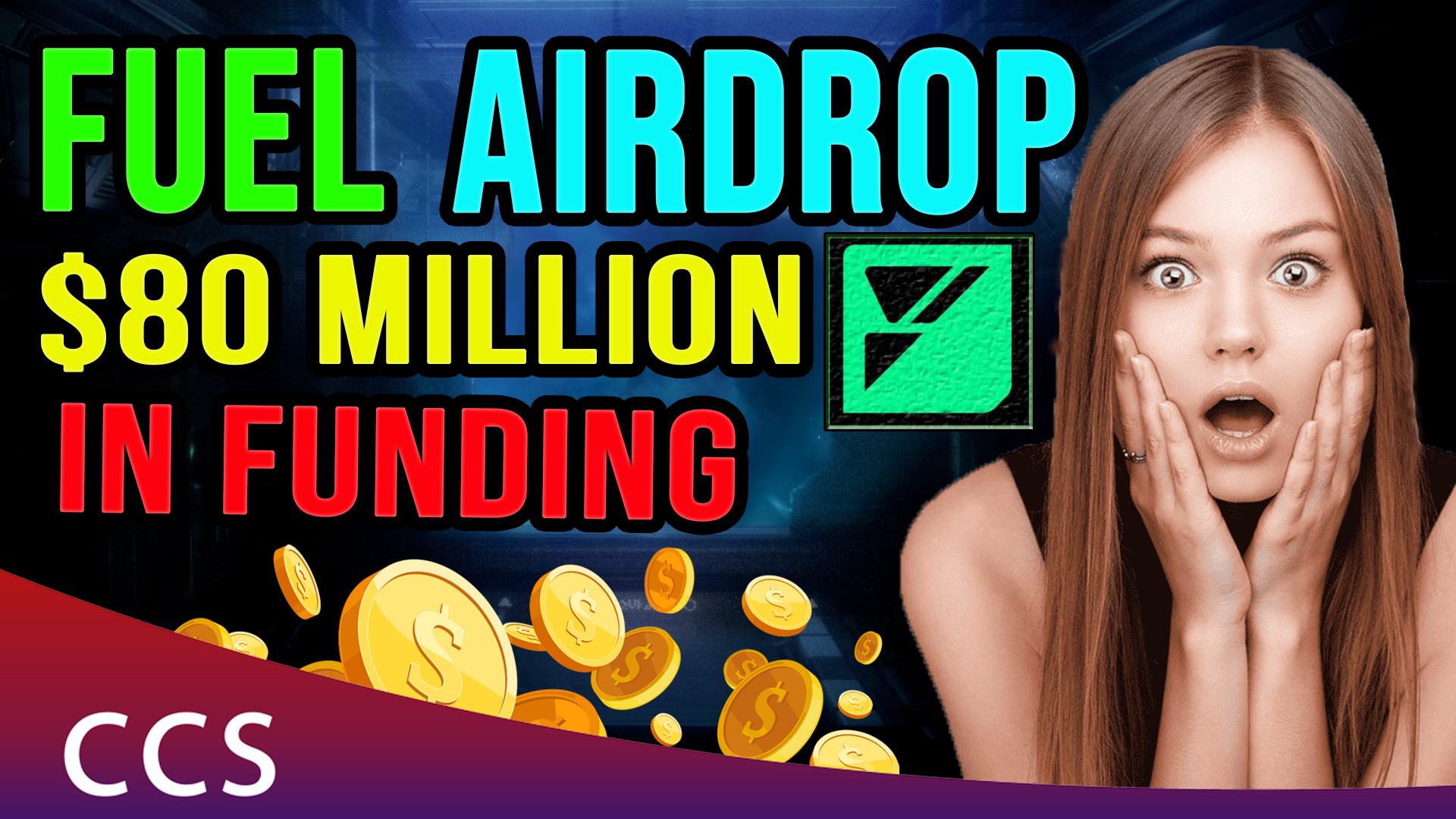 how much gas does an coin airdrop