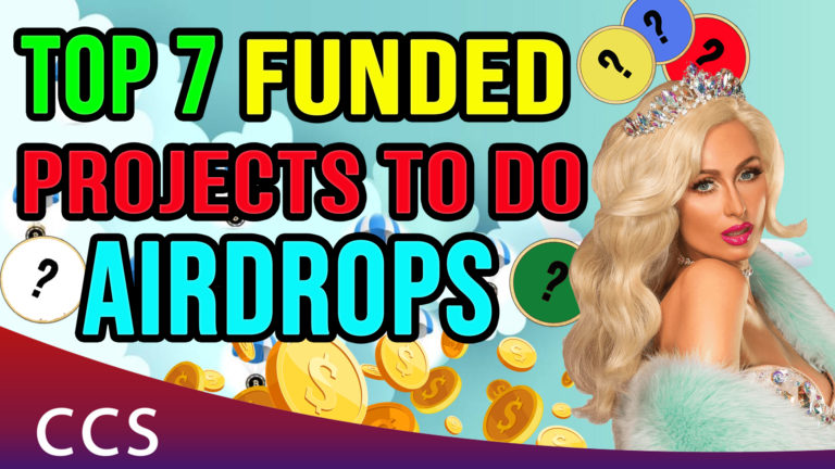 Top 7 Crypto Funding Projects To Do Airdrops