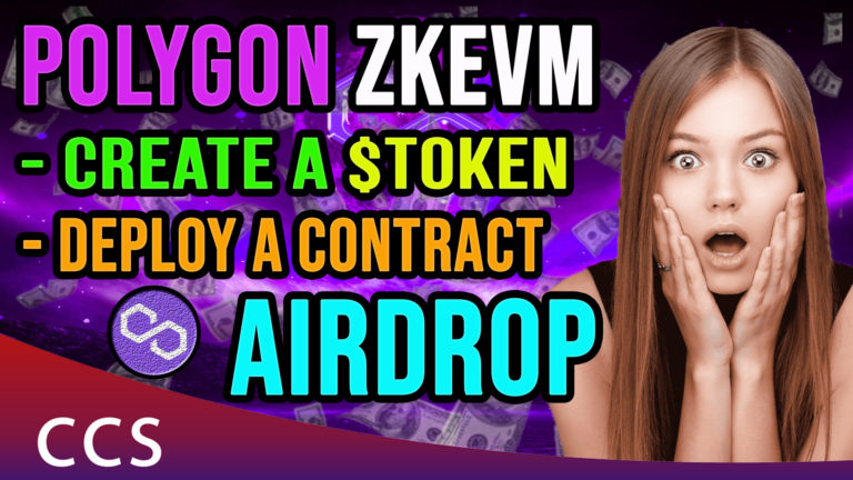 Polygon ZkEVM Airdrop Create Token