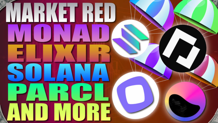 Market Red - Monad - Elixir - Solana - Parcl and More