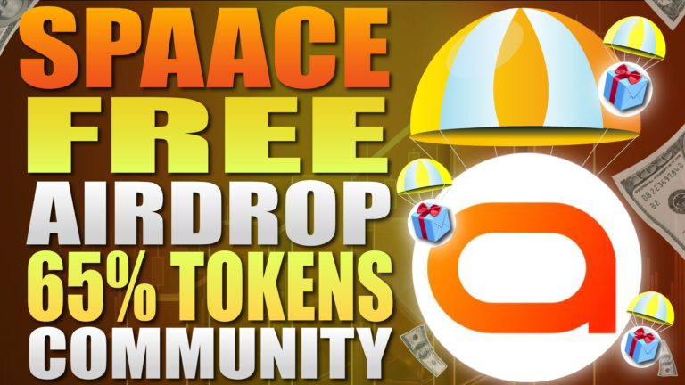 Spaace FREE Airdrop - 65% Tokens for Airdrops - Only 9k Doing this Airdrop