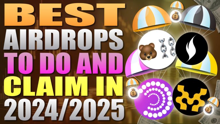 🔥 Best Airdrops To Do Now And Claim in Q4 2024 and 2025 🔥