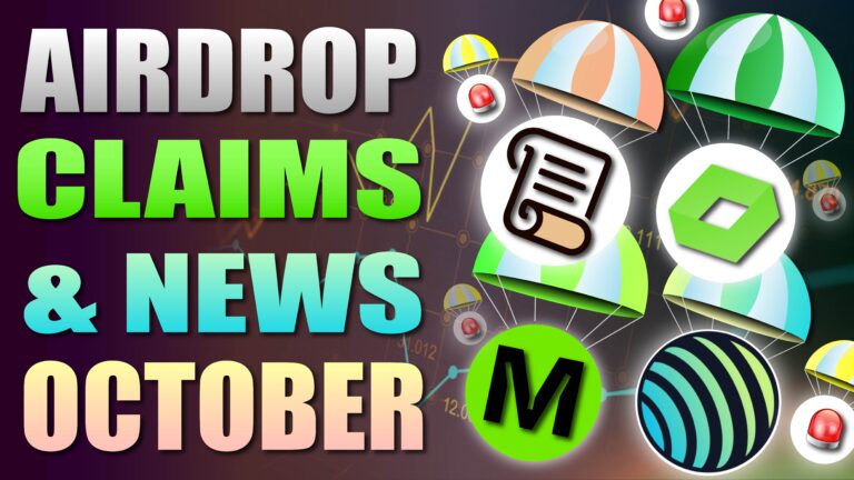 Airdrop Claims and News October