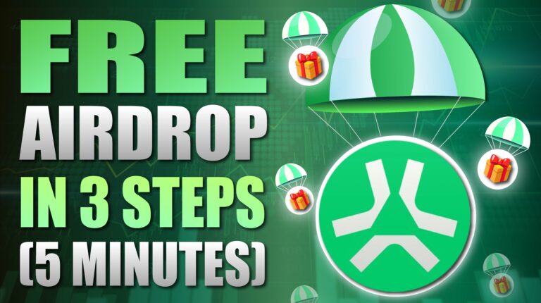 FREE Airdrop in 3 Steps (only 5 minutes)