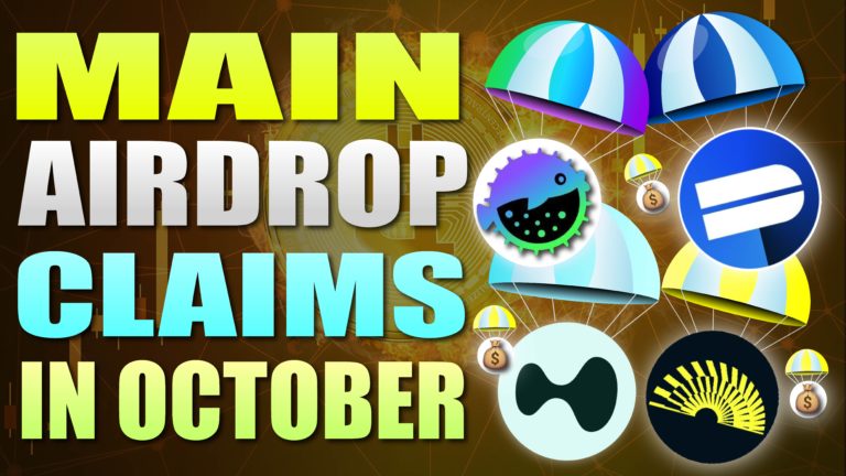 Main Crypto Airdrop Claims and News In October