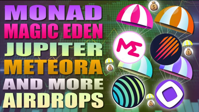 Monad Magic Eden Jupiter Meteora And More Airdrops