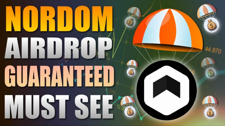 Nordom Airdrop Guaranteed - Under The Radar - MUST SEE