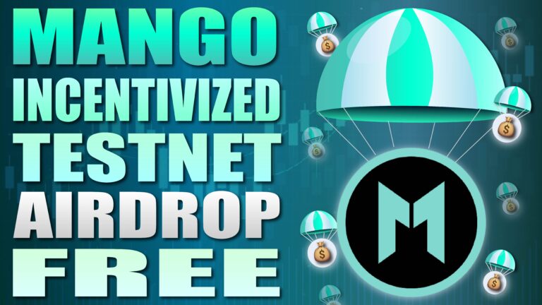 Mango Incentivized Free Airdrop - Only 45 Days To Do It - MUST DO