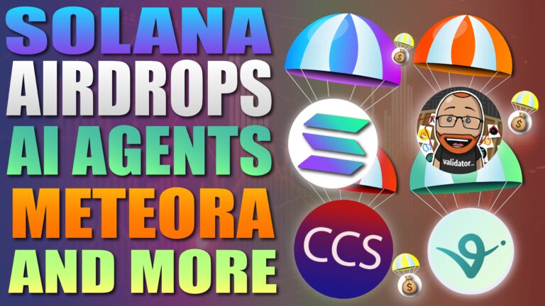 Solana - Airdrops - Ai Agents - Meteora and More