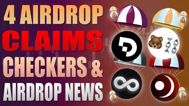 4 Airdrop Claims - 2 Checkers And Big Airdrop News