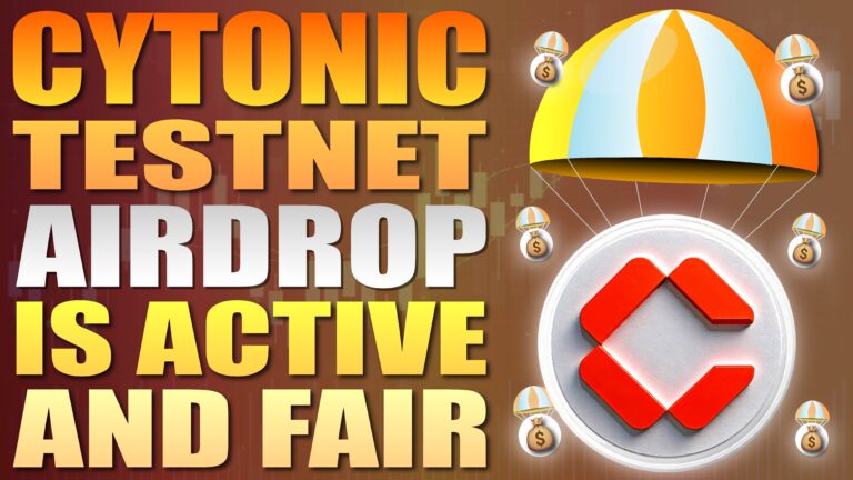 Cytonic Testnet Airdrop News - Is Active and Fair for the Community.mp4