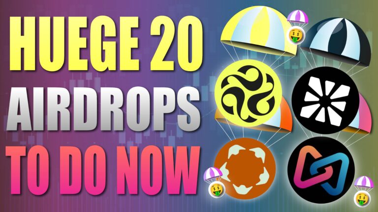 Huge 20 Airdrop To Do Now - I Tell You How To Analyze Them To Know Which One You Should Do