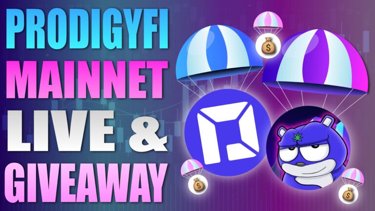 ProdigyFI Mainnet Live And GIVEAWAY